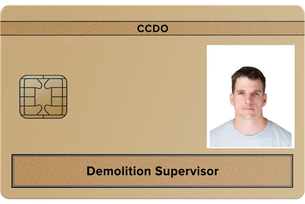 CCDO Gold Demolition Supervisor
